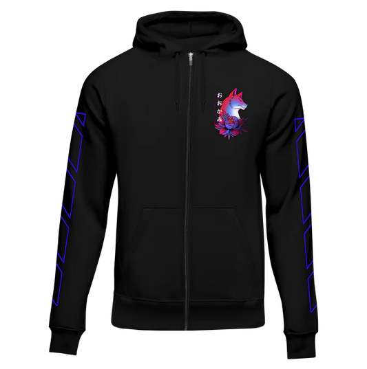 HACHIKO-3: ZIP HOODIE - NEOMACHI