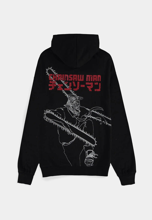 Chainsaw man - Chainsaw Devil Men's Zipper Hoodie