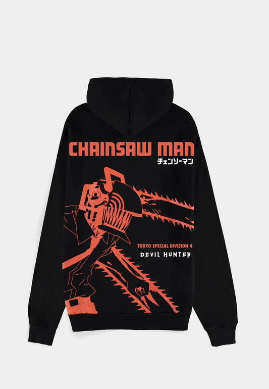 Chainsaw Man - Devil Hunter Men's Kangaroo Hoodie