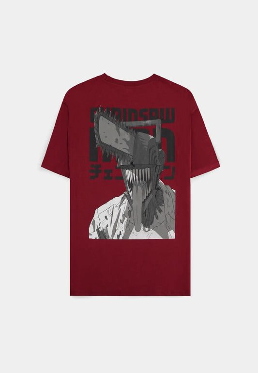 Chainsaw man - Bordeaux Smile Men's Short sleeved T-shirt