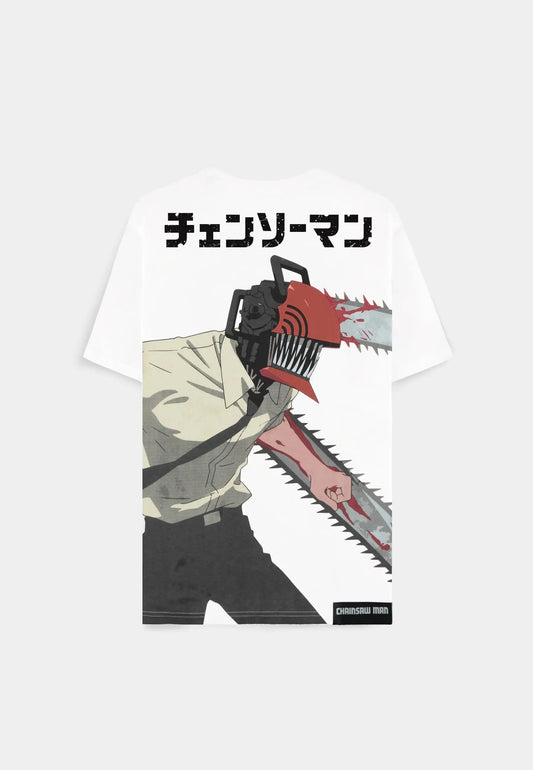 Chainsaw Man - Outlined Men's Short Sleeved T-shirt