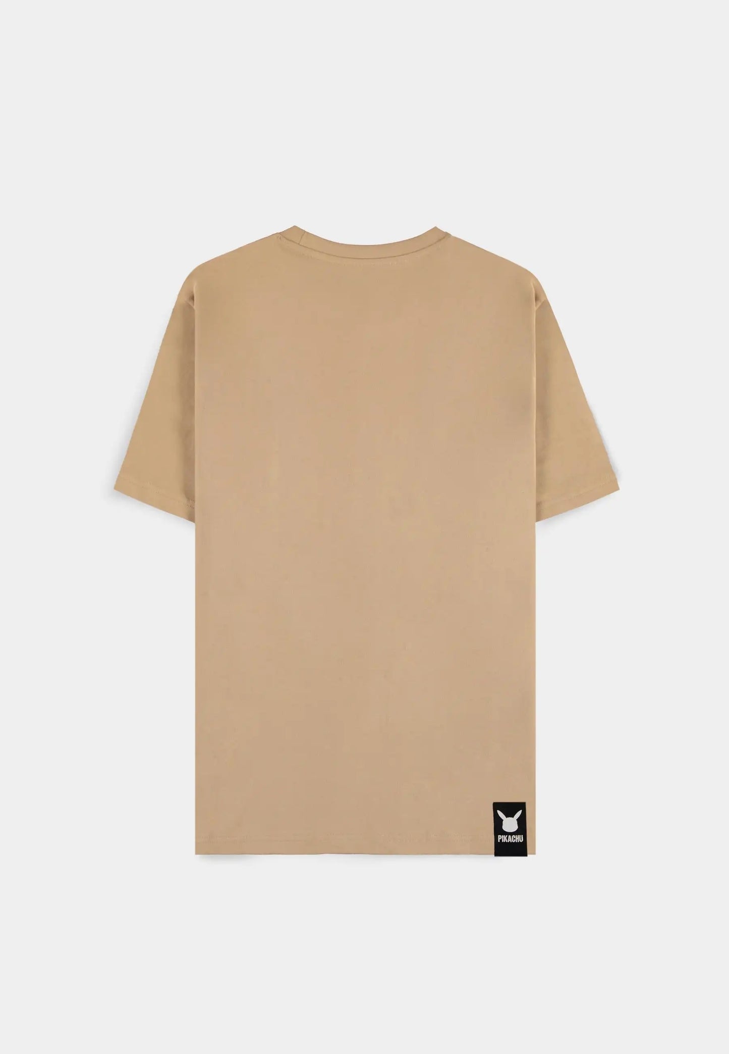 Pokémon - Beige Pikachu Line-art Men's Short Sleeved T-shirt