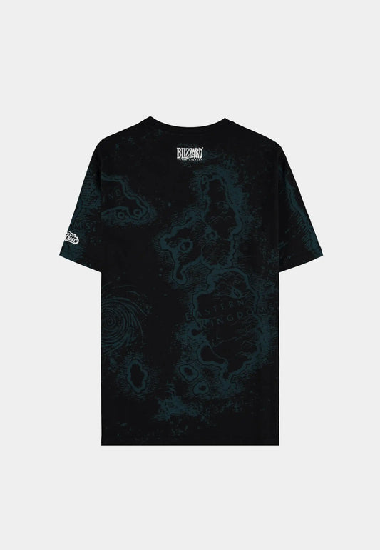World of Warcraft - Azeroth Map - Men's Short Sleeved T-shirt
