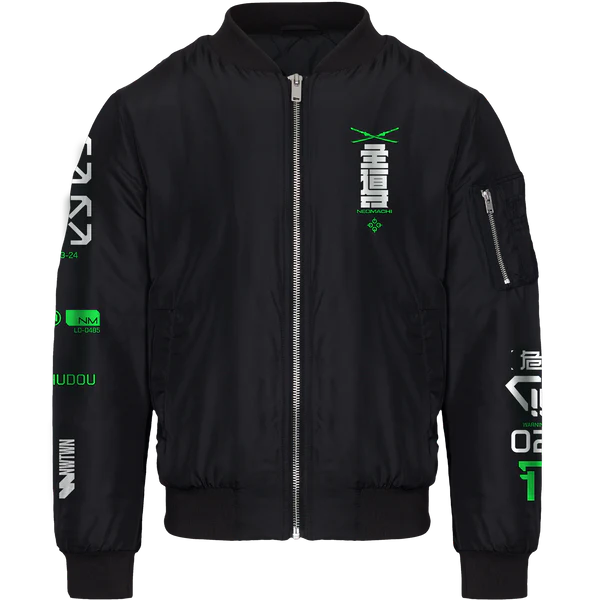 LEAD: PREMIUM BOMBER (Green) - NEOMACHI