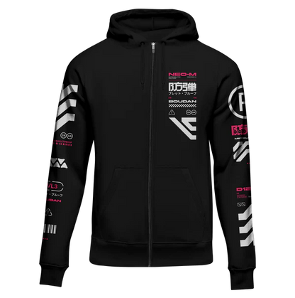 BLLTPRF - ZIP HOODIE - NEOMACHI