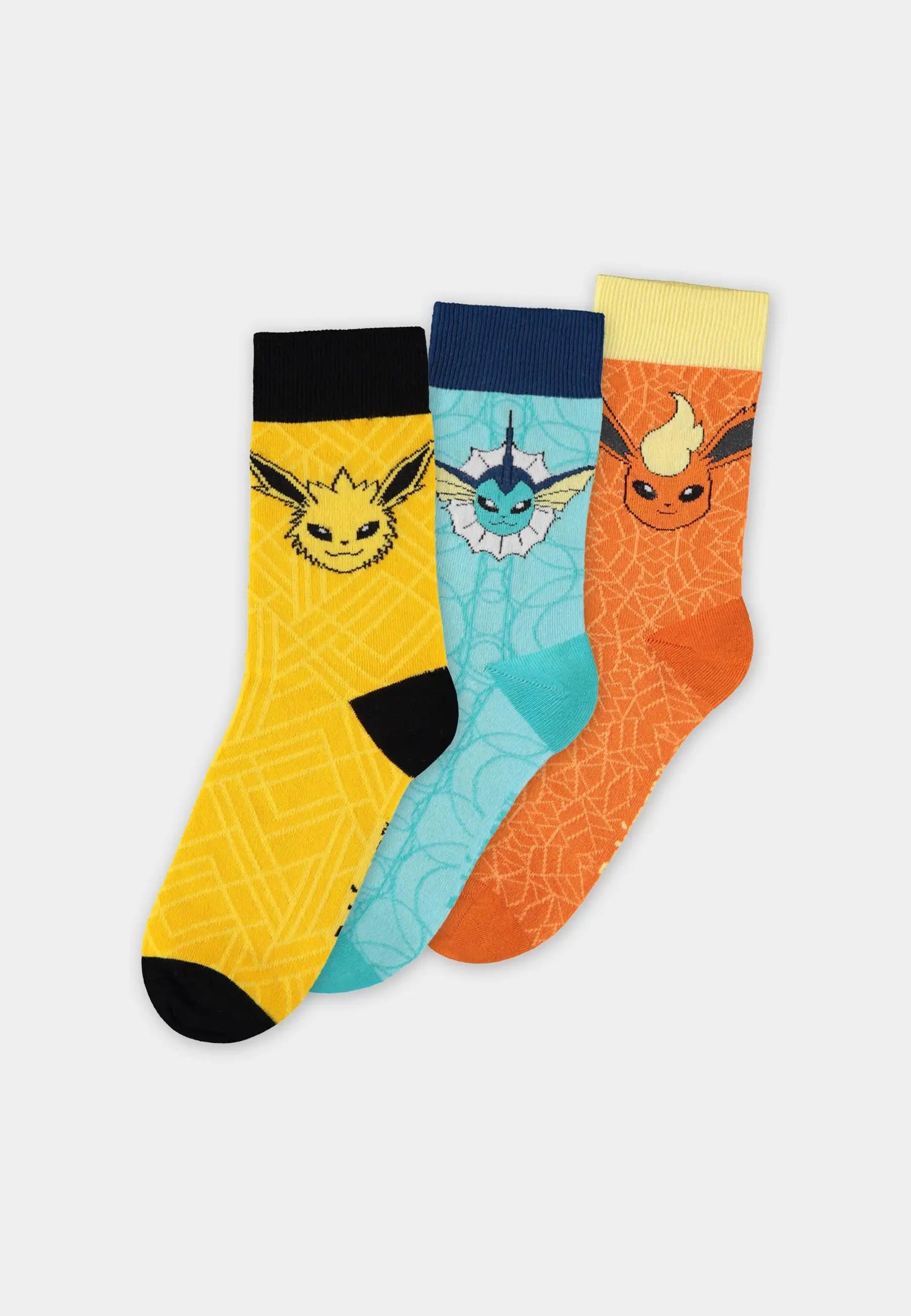 Pokémon - Eevee Evolution (VFJ) Socks (3 Pack)