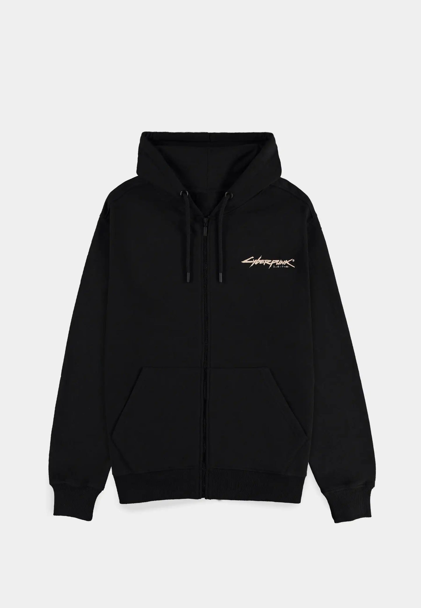 Cyberpunk 2077 - Night city - men's zipper hoodie