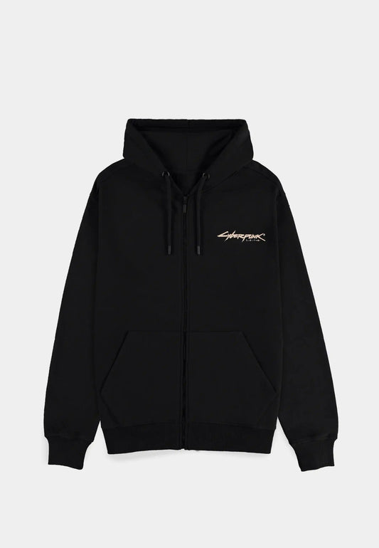 Cyberpunk 2077 - Night city - men's zipper hoodie