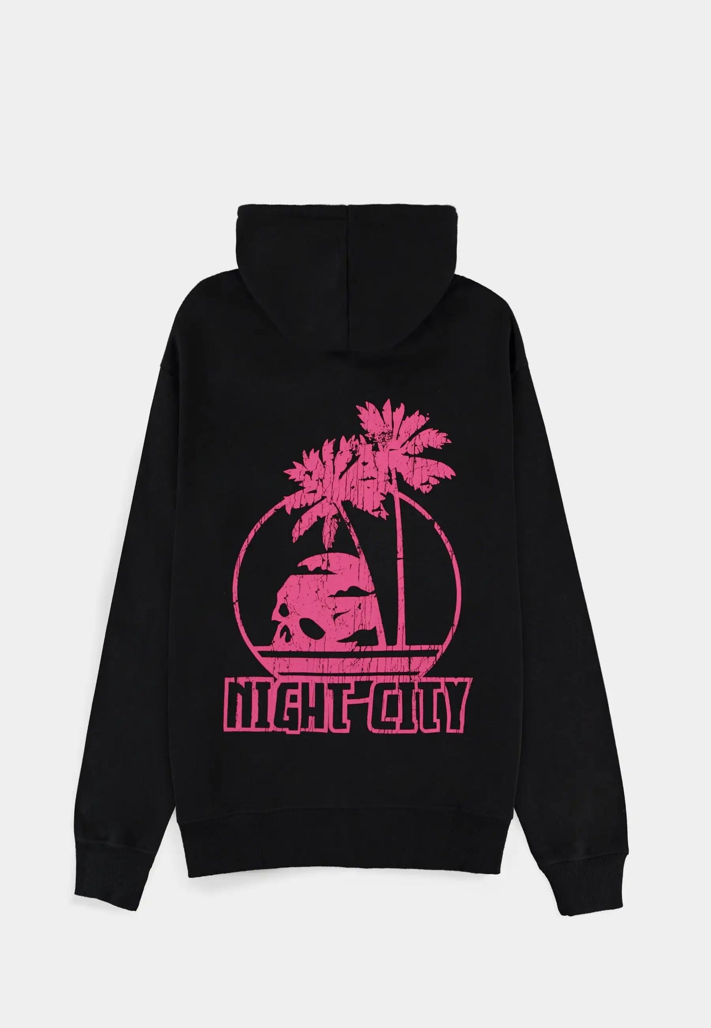 Cyberpunk 2077 - Night city - men's zipper hoodie