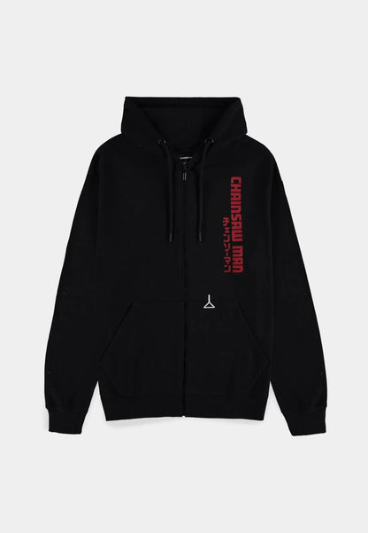 Chainsaw man - Chainsaw Devil Men's Zipper Hoodie