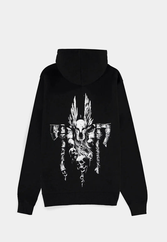 Diablo IV - Barbarian Sigil Men's Zipper Hoodie