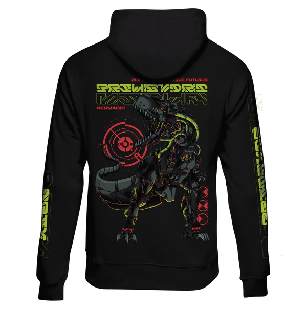 T-REX - ZIP HOODIE - NEOMACHI
