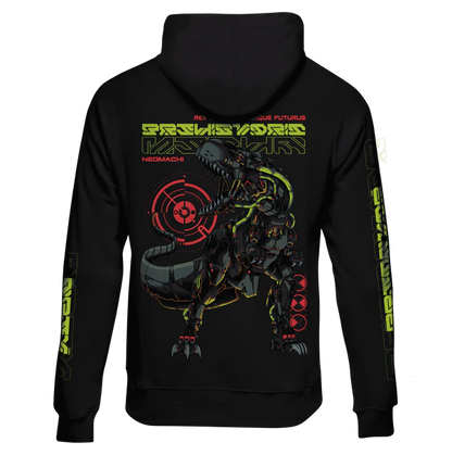 T-REX - ZIP HOODIE - NEOMACHI