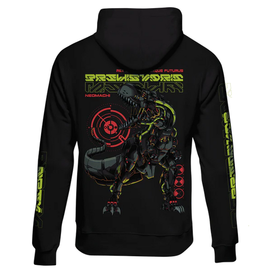 T-REX - ZIP HOODIE - NEOMACHI