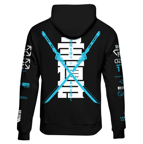 LEAD - ZIP HOODIE (Blue) - NEOMACHI