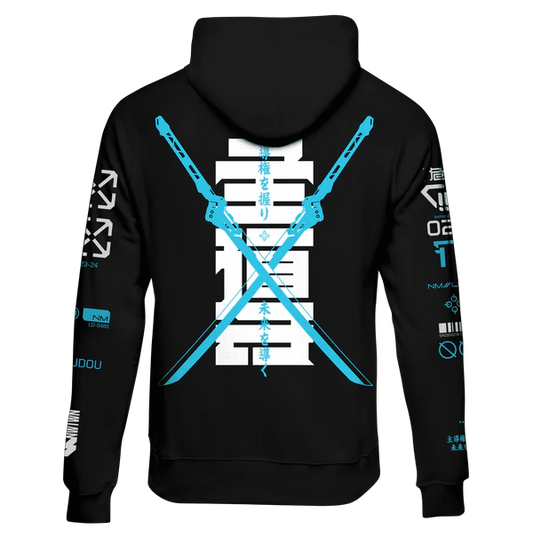 LEAD - ZIP HOODIE (Blue) - NEOMACHI
