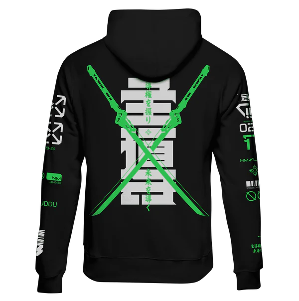 LEAD - ZIP HOODIE (Green) - NEOMACHI