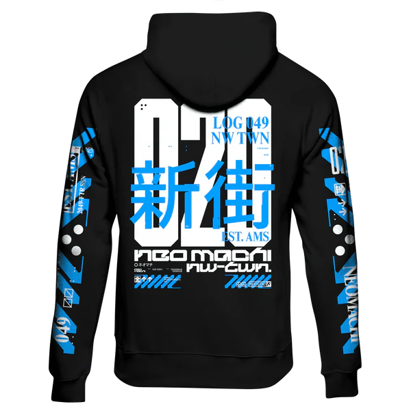 NEOAMSTERDAM-3: ZIP HOODIE - NEOMACHI