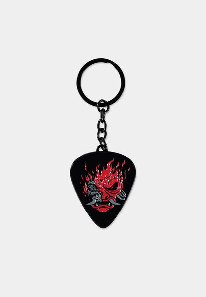 CyberPunk 2077 - Samurai Band Merch Metal Keychain