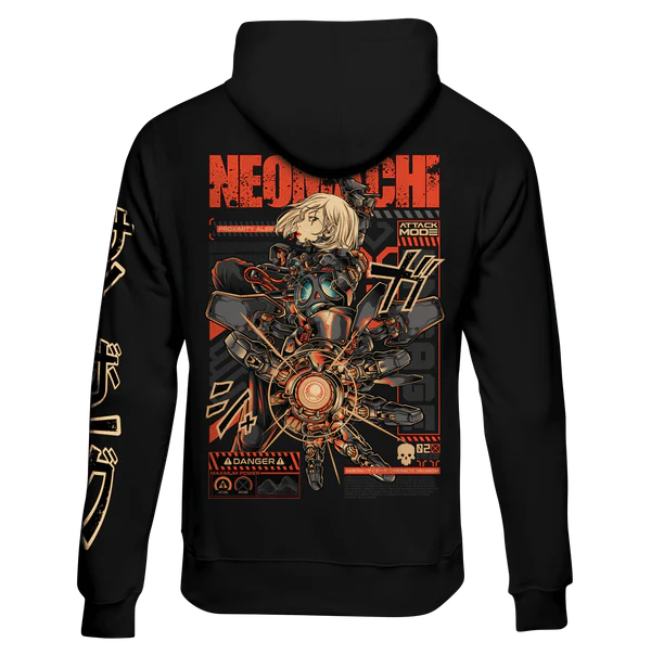CYBORG - ZIP HOODIE - NEOMACHI