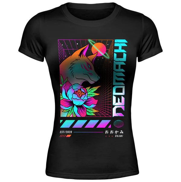 ŌKAMI: WOMAN'S TEE - NEOMACHI