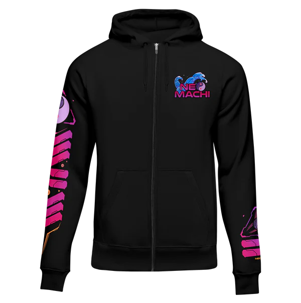 HACHIKO-3: ZIP HOODIE - NEOMACHI