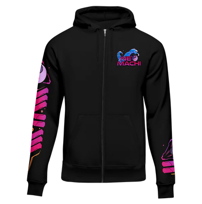 HACHIKO-3: ZIP HOODIE - NEOMACHI