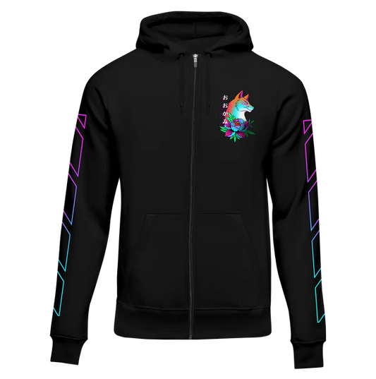 HACHIKO-3: ZIP HOODIE - NEOMACHI