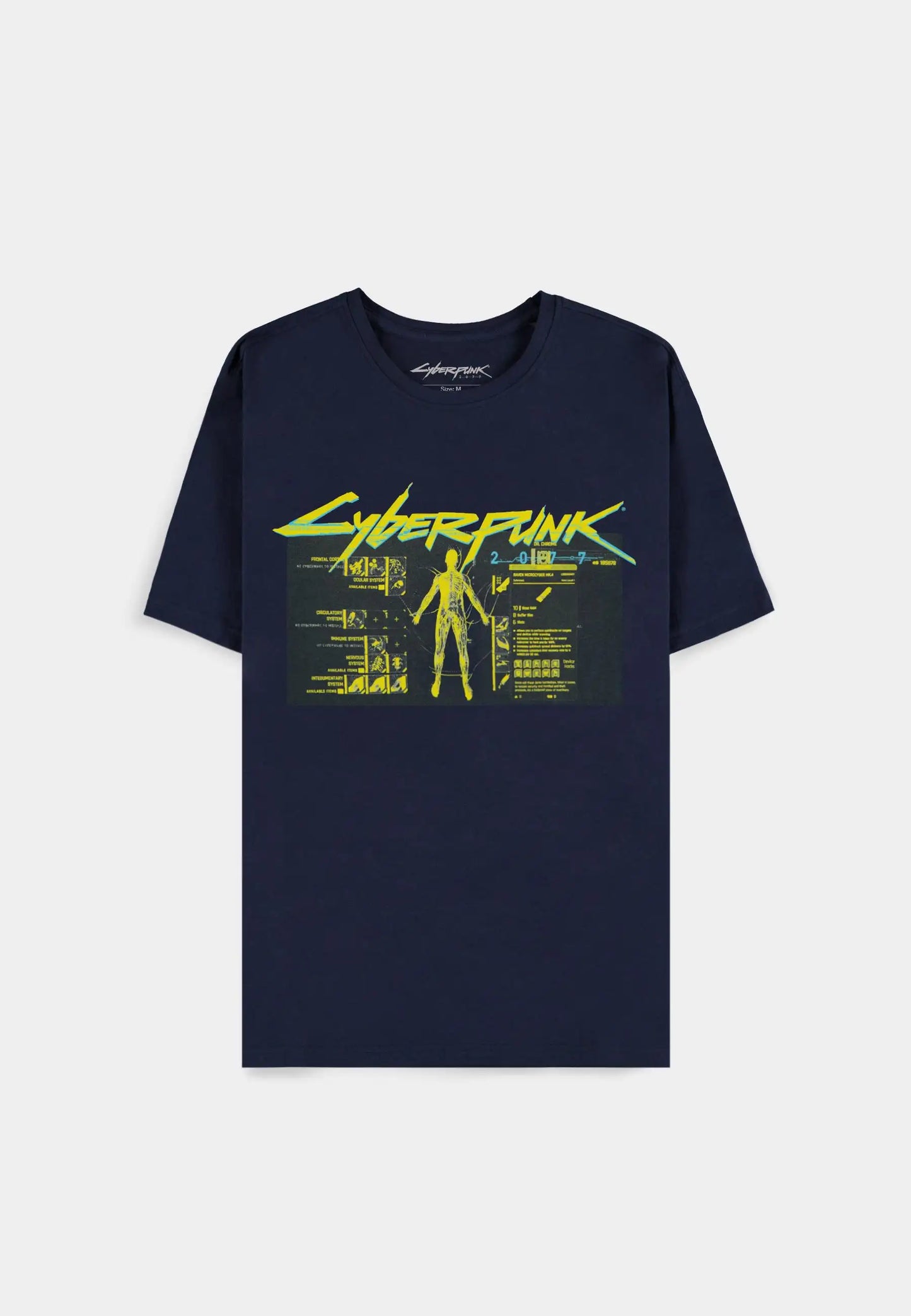 Cyberpunk 2077 - Vitruvian Man Men's Short Sleeved T-shirt