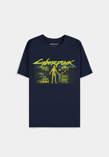 Cyberpunk 2077 - Vitruvian Man Men's Short Sleeved T-shirt