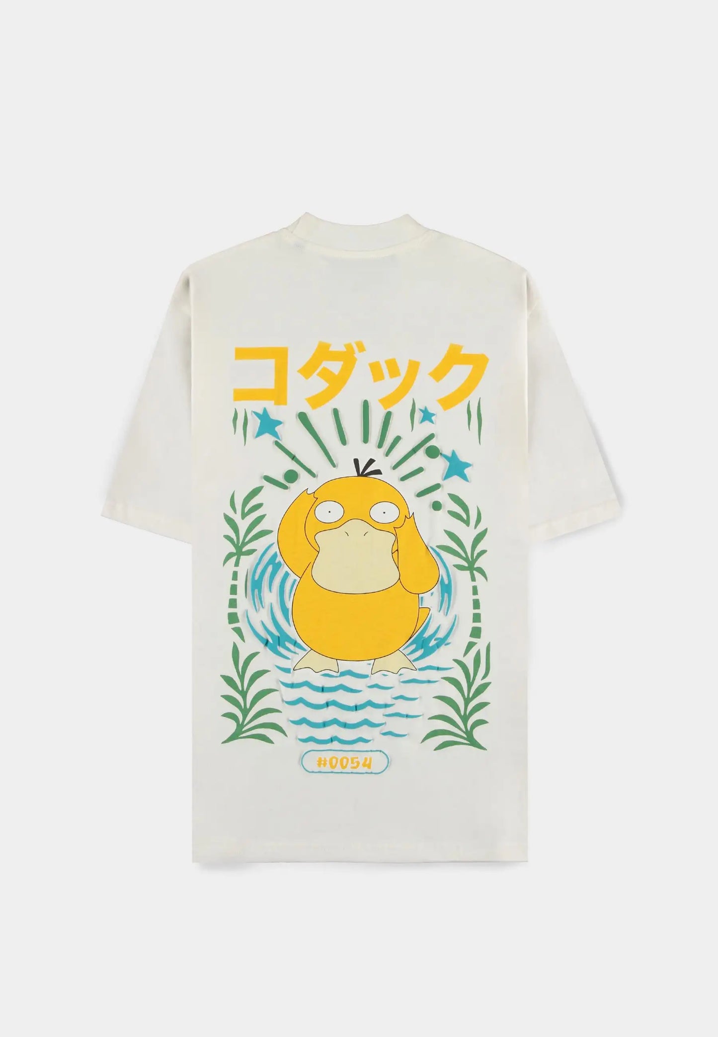 Pokémon - Psyduck Short Sleeved T-shirt (Loose Fit)