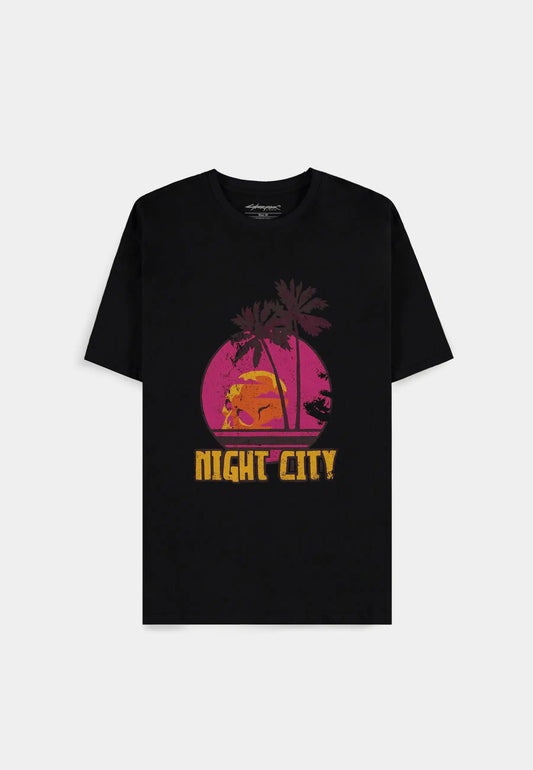 Cyberpunk 2077 - Welcome to Night City - Men's short sleeved T-shirt