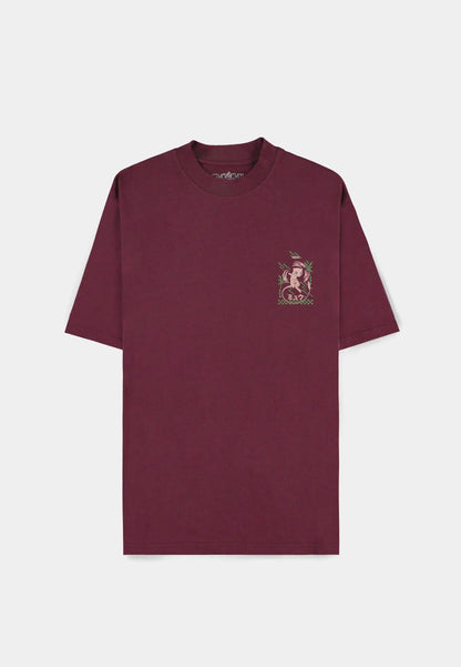 Pokémon - Bordeaux Mew Short Sleeved T-shirt (Loose fit)
