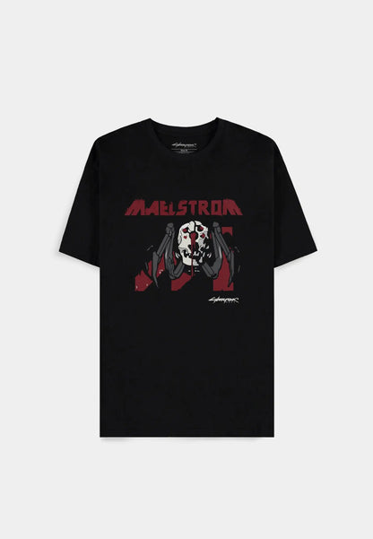 Cyberpunk 2077 - Maelstrom mural - Men's short Sleeved T-shirt