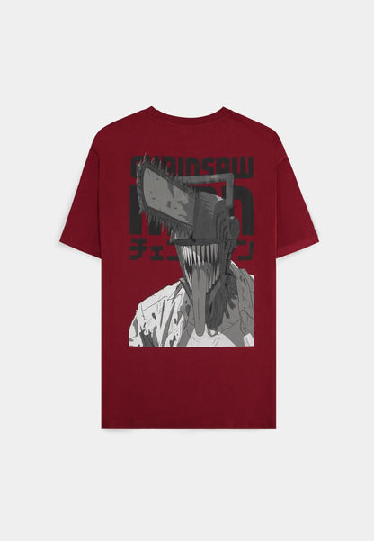Chainsaw man - Bordeaux Smile Men's Short sleeved T-shirt