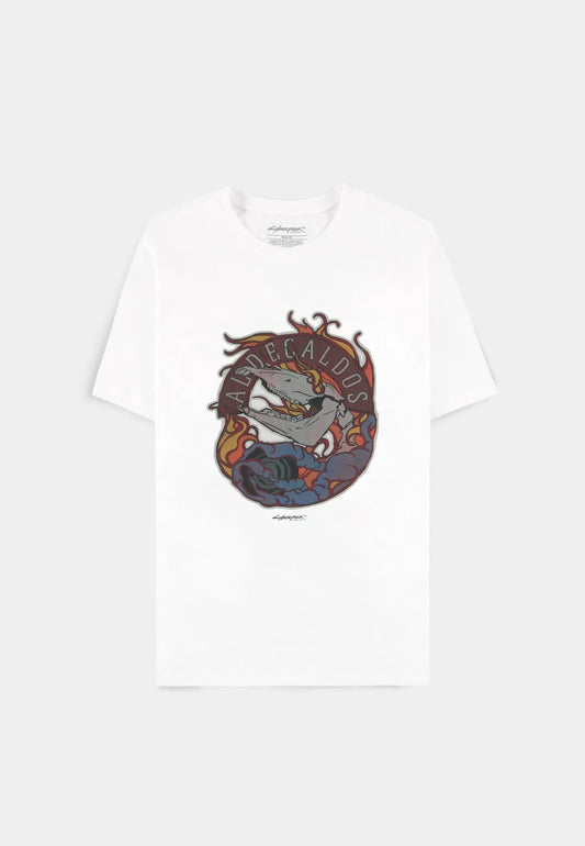 Cyberpunk 2077 - Aldecaldos Horse skull - Men's short Sleeved T-shirt