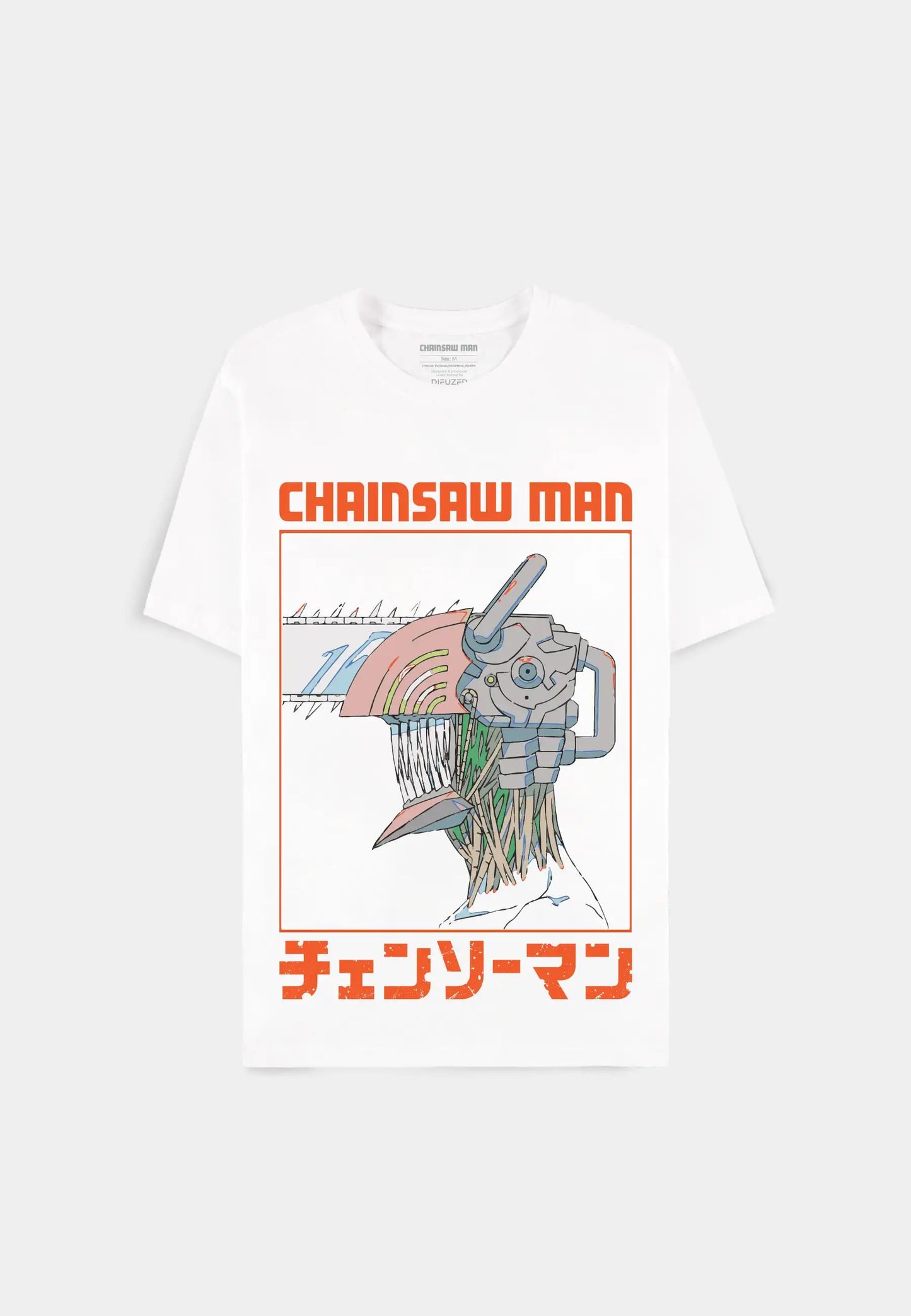 Chainsaw Man - Three Tone Chainsaw Men's Short Sleeved T-shirt