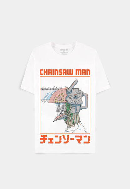 Chainsaw Man - Three Tone Chainsaw Men's Short Sleeved T-shirt