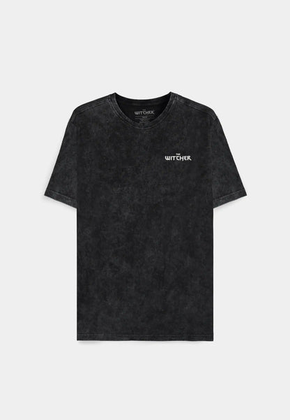 The Witcher Men's Short Sleeved T-shirt Dark Grey