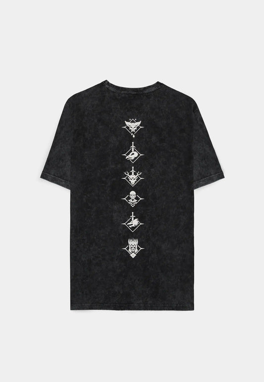 The Witcher Men's Short Sleeved T-shirt Dark Grey