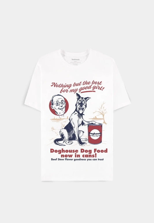 Fallout - Vault 33 - Dogmeat - Short Sleeved T-shirt