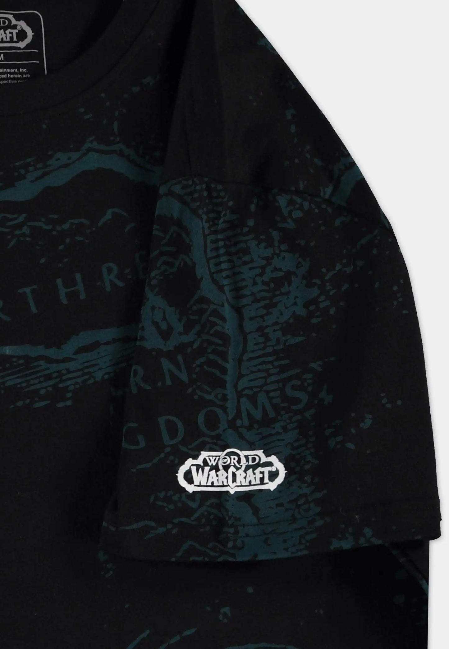 World of Warcraft - Azeroth Map - Men's Short Sleeved T-shirt