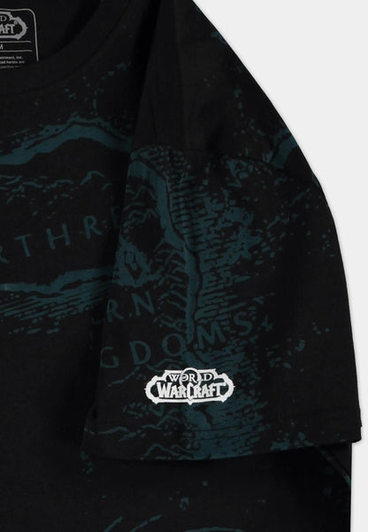 World of Warcraft - Azeroth Map - Men's Short Sleeved T-shirt