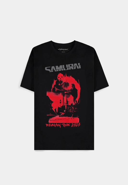 Cyberpunk 2077 - Samurai Reunion Tour 2020 Men's Short Sleeved T-shirt