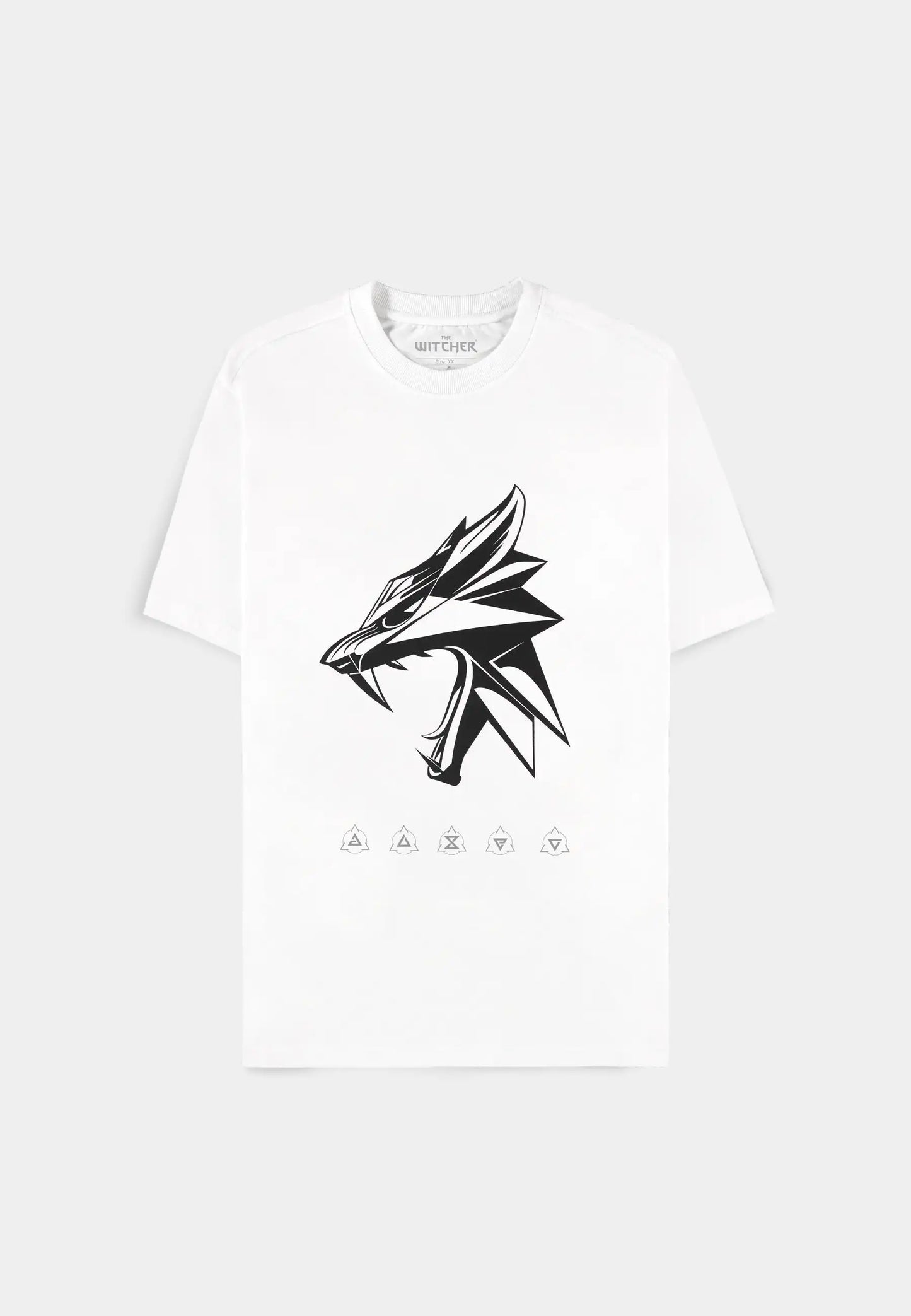The Witcher - Wolf Head Short Sleeved Men's T-shirt