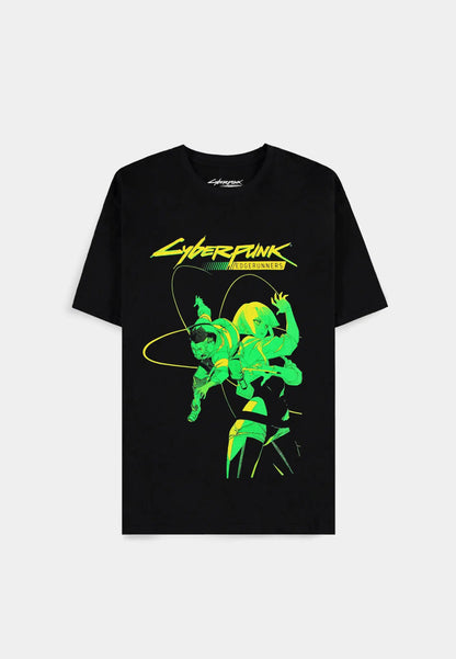 Cyberpunk: Edgerunners - David And Lucy Graphic Short Sleeved T-shirt