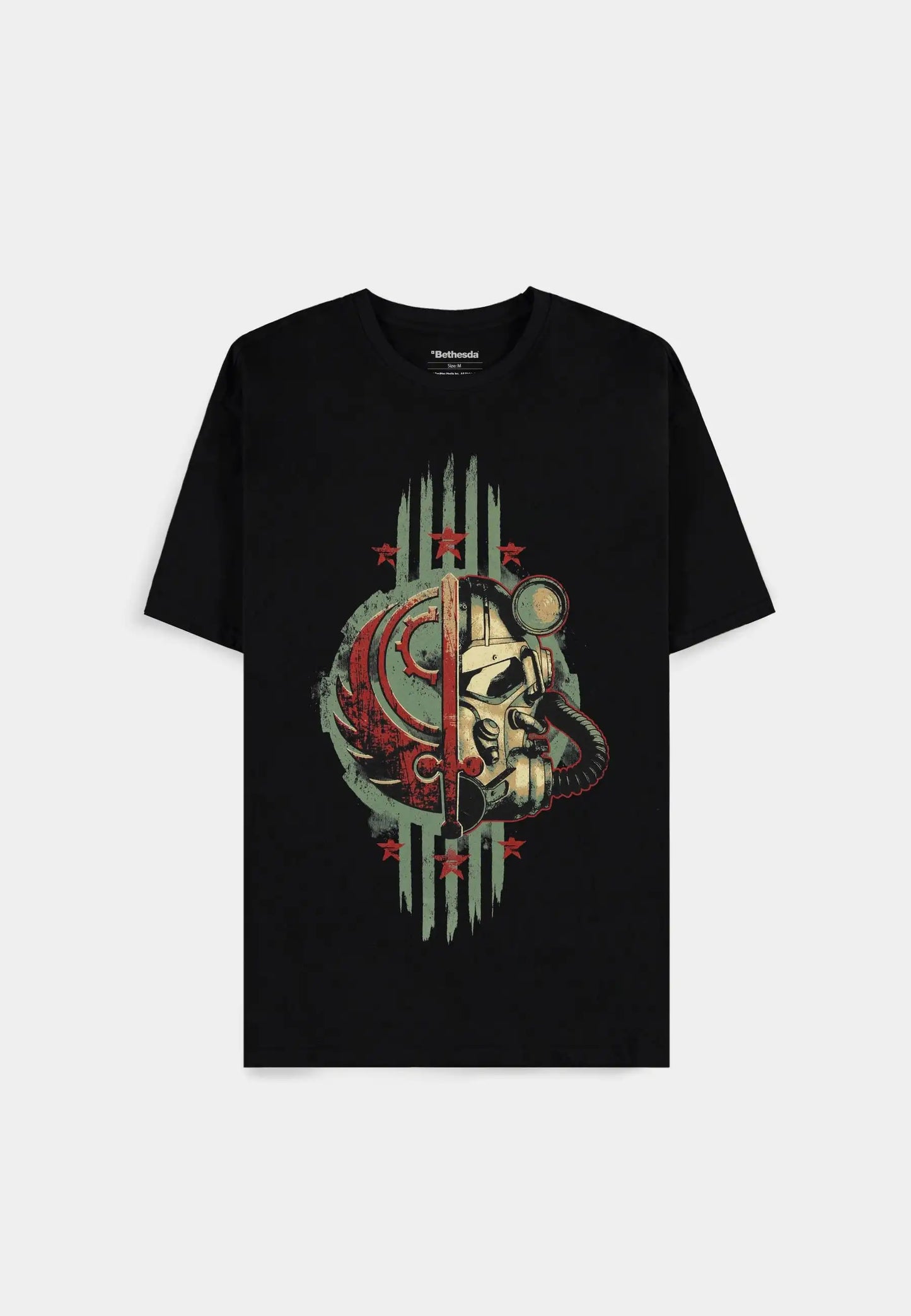 Fallout - Vault 33 - Brotherhood Crest - Short Sleeved T-shirt