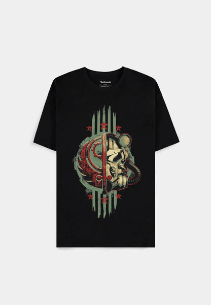 Fallout - Vault 33 - Brotherhood Crest - Short Sleeved T-shirt