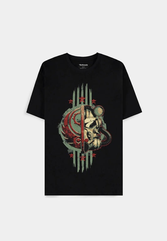 Fallout - Vault 33 - Brotherhood Crest - Short Sleeved T-shirt