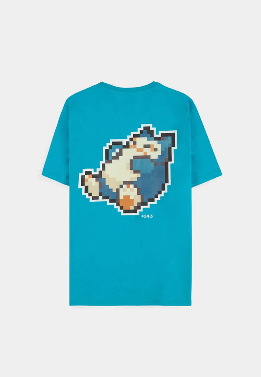 Pokemon - Pixel Snorlax - T-shirt